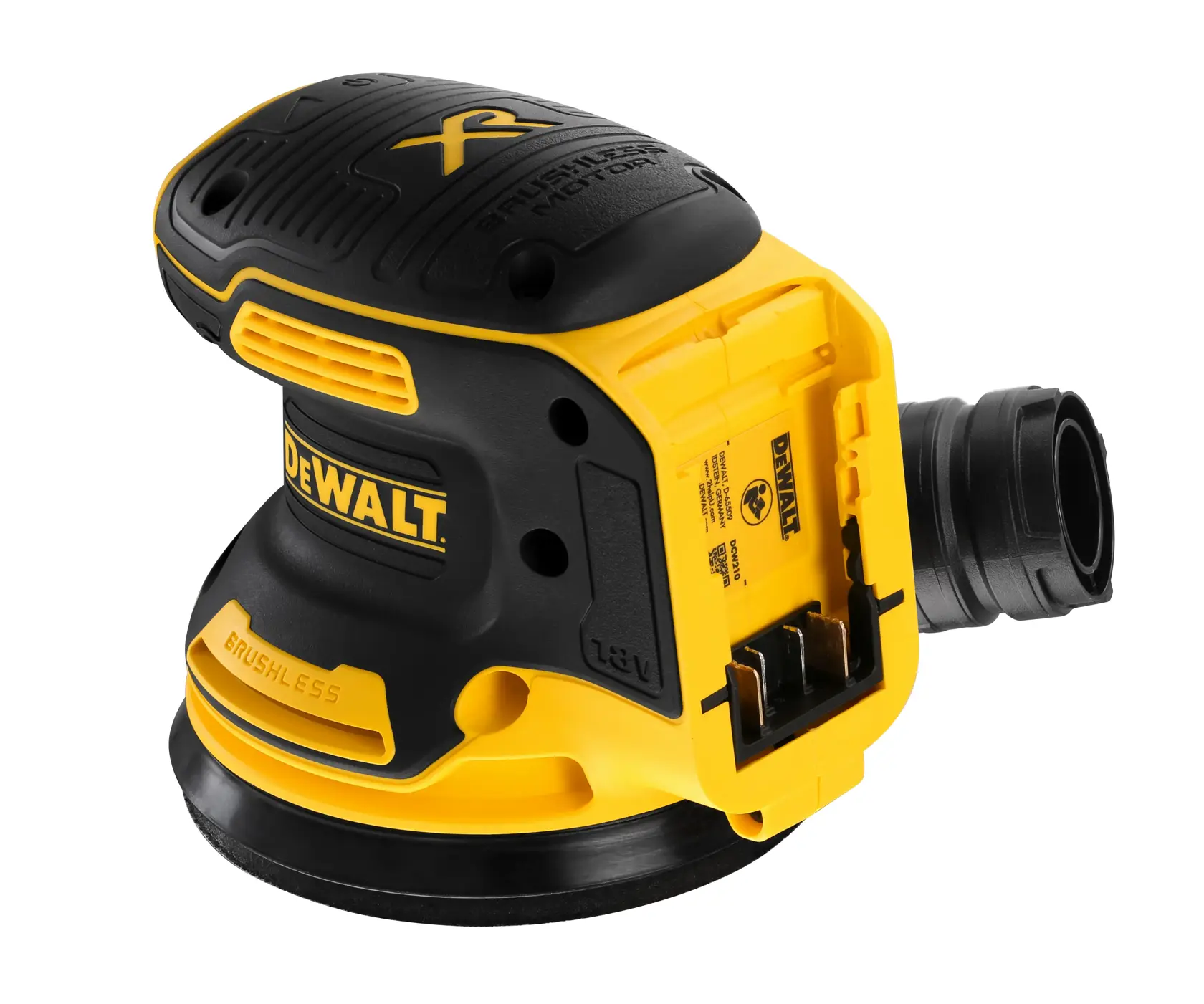 DEWALT® 18V XR® borstelloze 125mm Random Orbit Schuurmachine (Alleen Gereedschap)