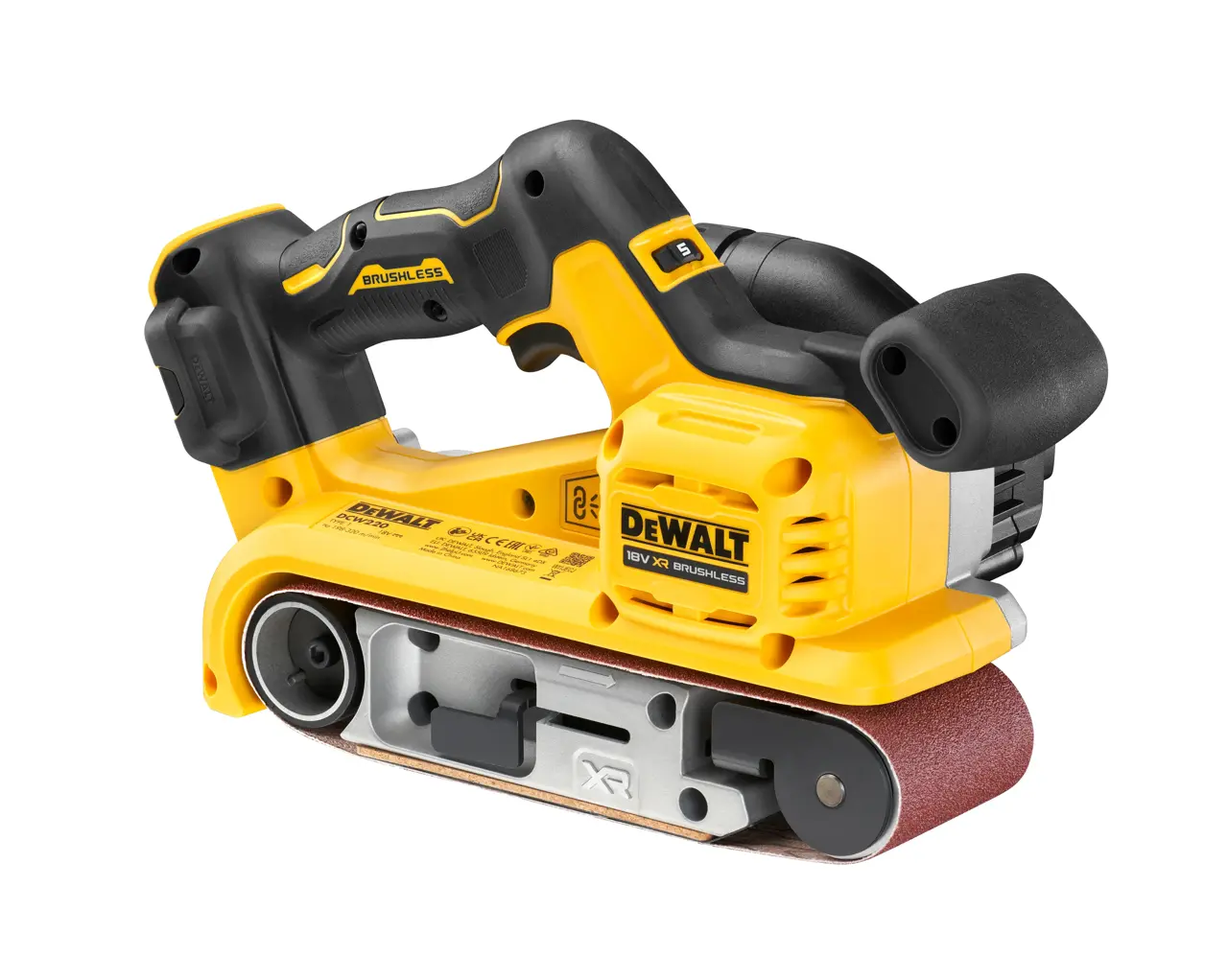 18V XR Brushless Bandschuurmachine 75mm