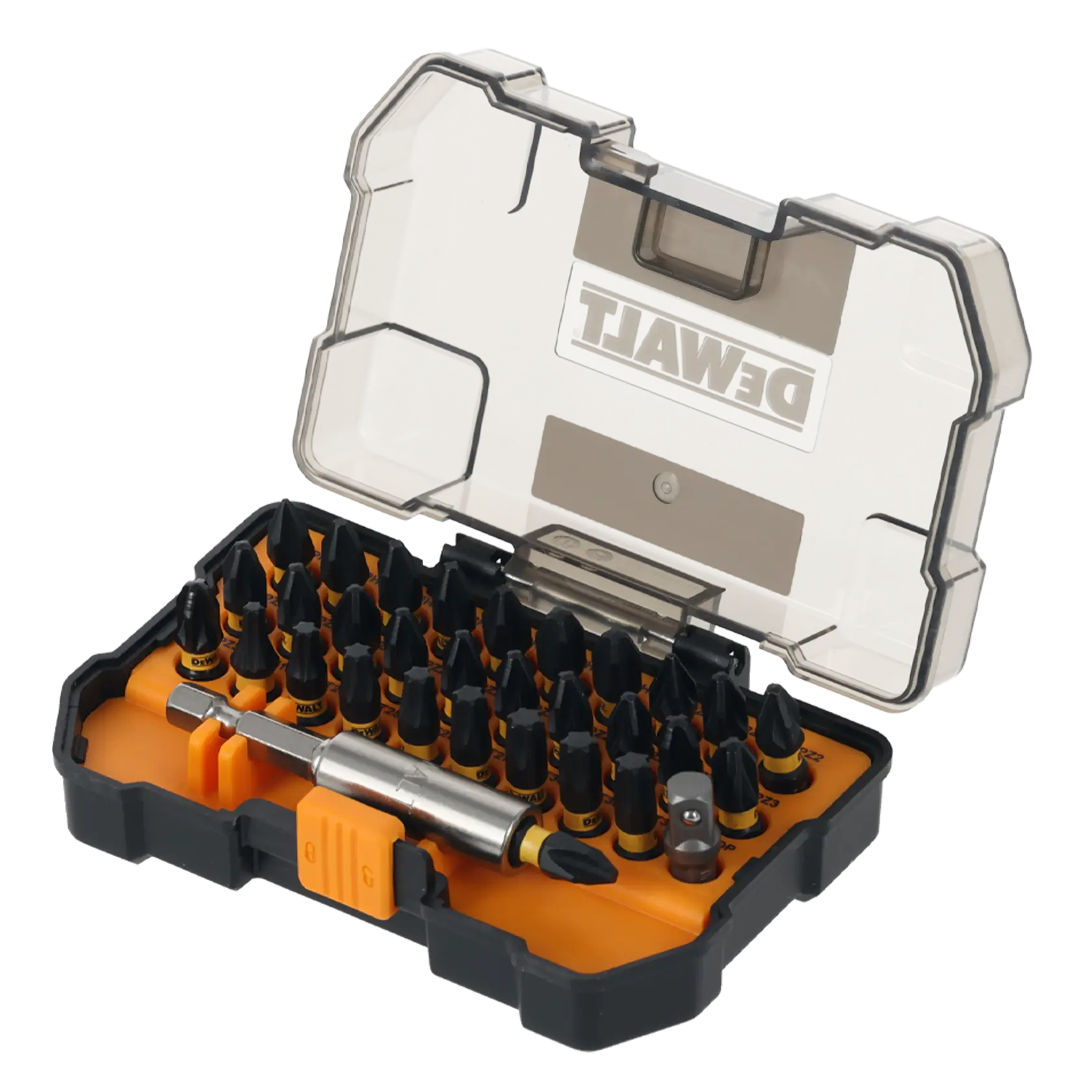 32-delige FLEXTORQ® McLaren Schroefbitset + Standaard Bithouder, TOUGH CASE