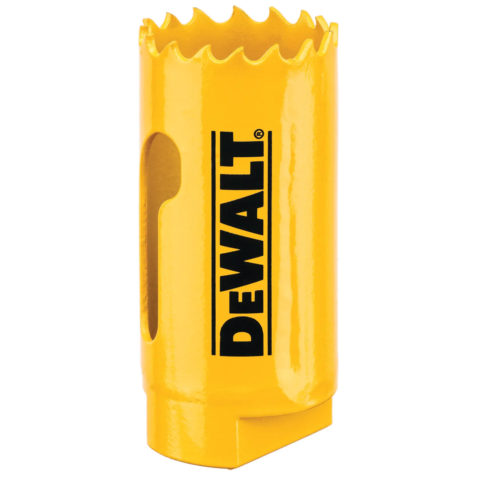 Broca de corona amarilla DEWALT, SKUs DT90305, DT90305-QZ, producto de fotografía.