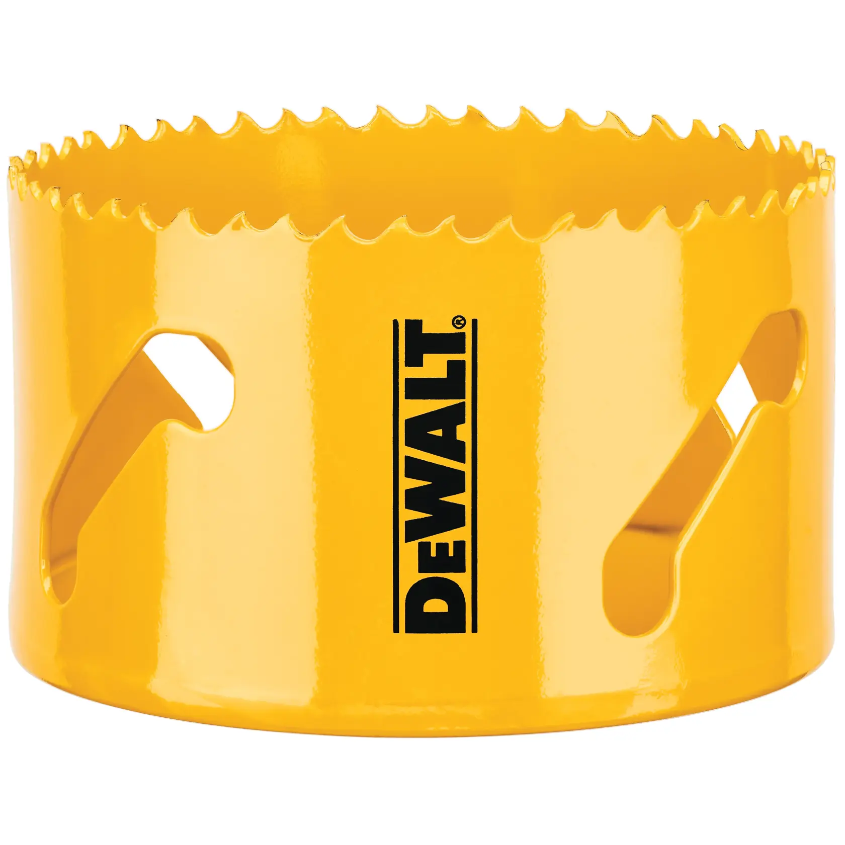 DEWALT yellow hole saw, DT90332, DT90332-QZ, tool accessory for photography category.