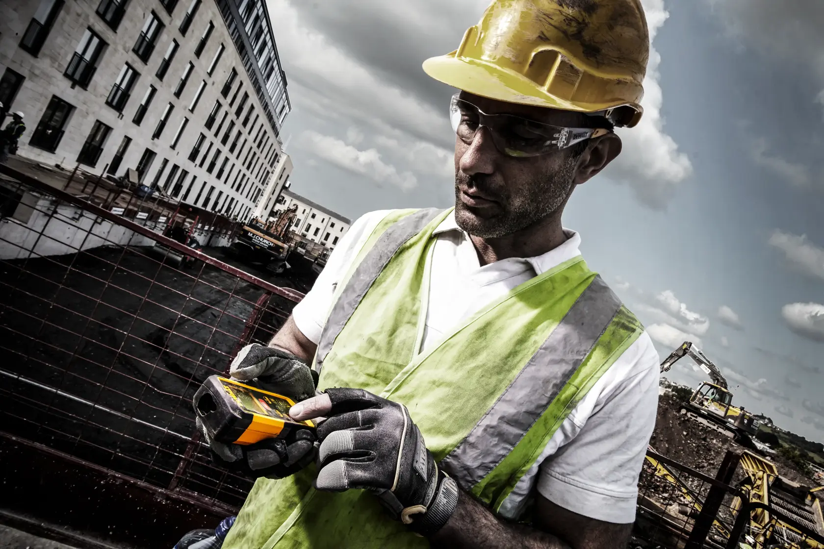 Digitale afstandsmeter met Bluetooth® 50M