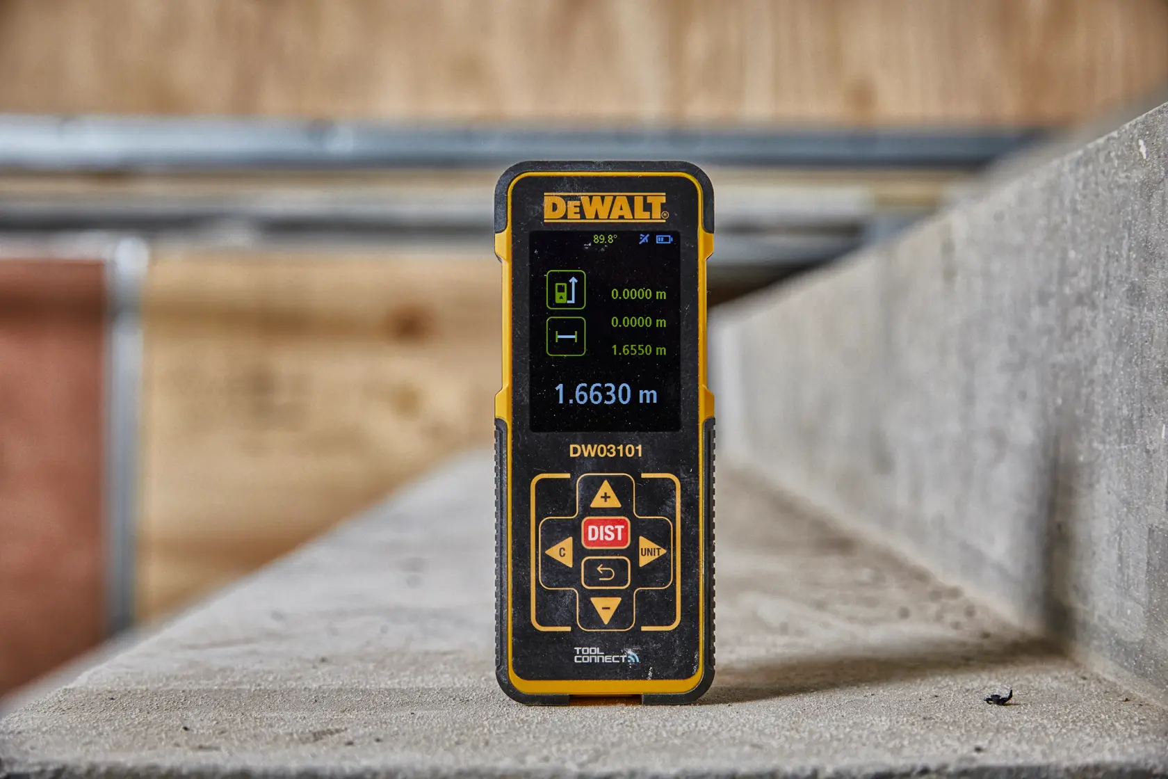 Digitale afstandsmeter met Bluetooth® 100M