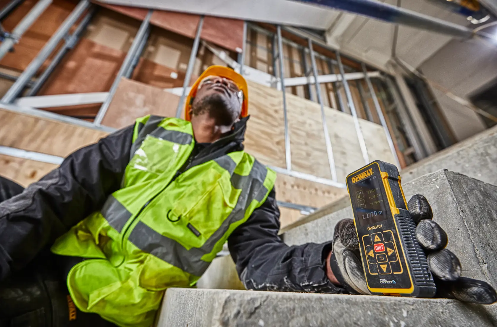 Digitale afstandsmeter met Bluetooth® 100M