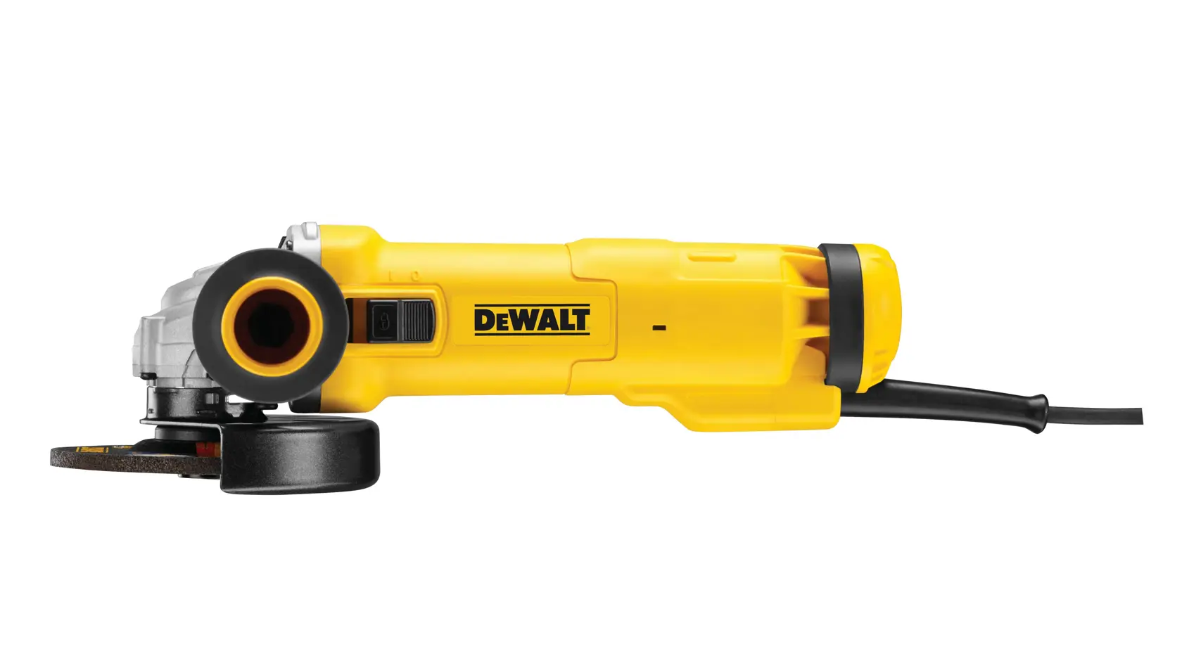 1000W 125mm Haakse slijper met schuifschakelaar en herstartbeveiliging