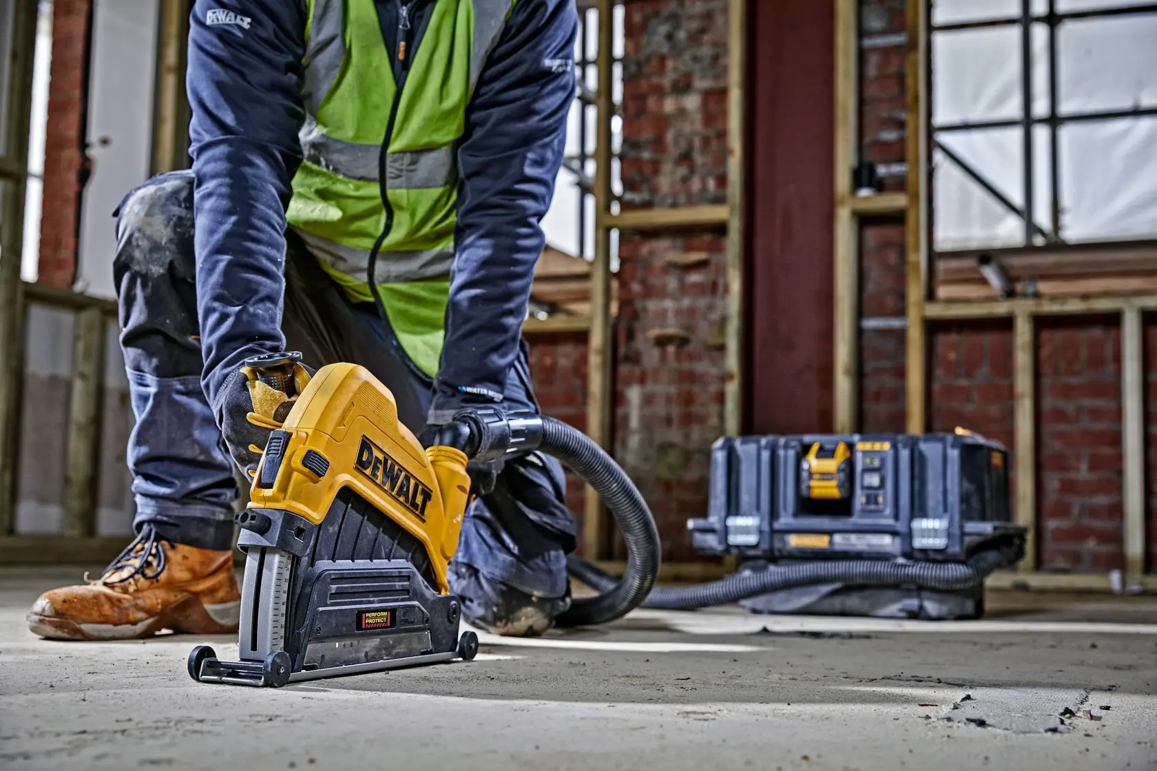 Slijperkap voor stofafzuiging 230mm