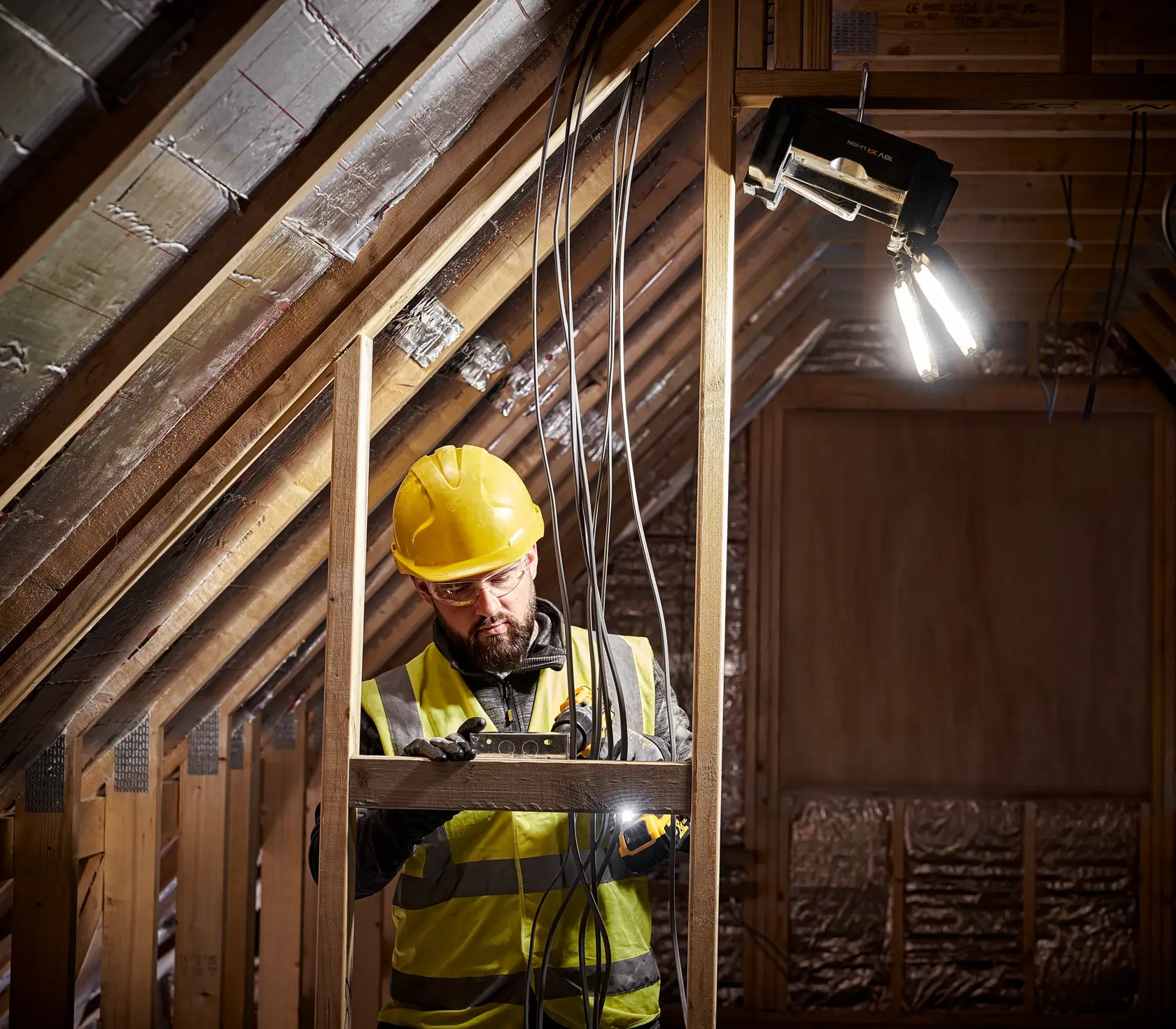 18V TOUGHSYSTEM® 2.0 1/2 Gereedschapskoffer/Werklamp - naakt