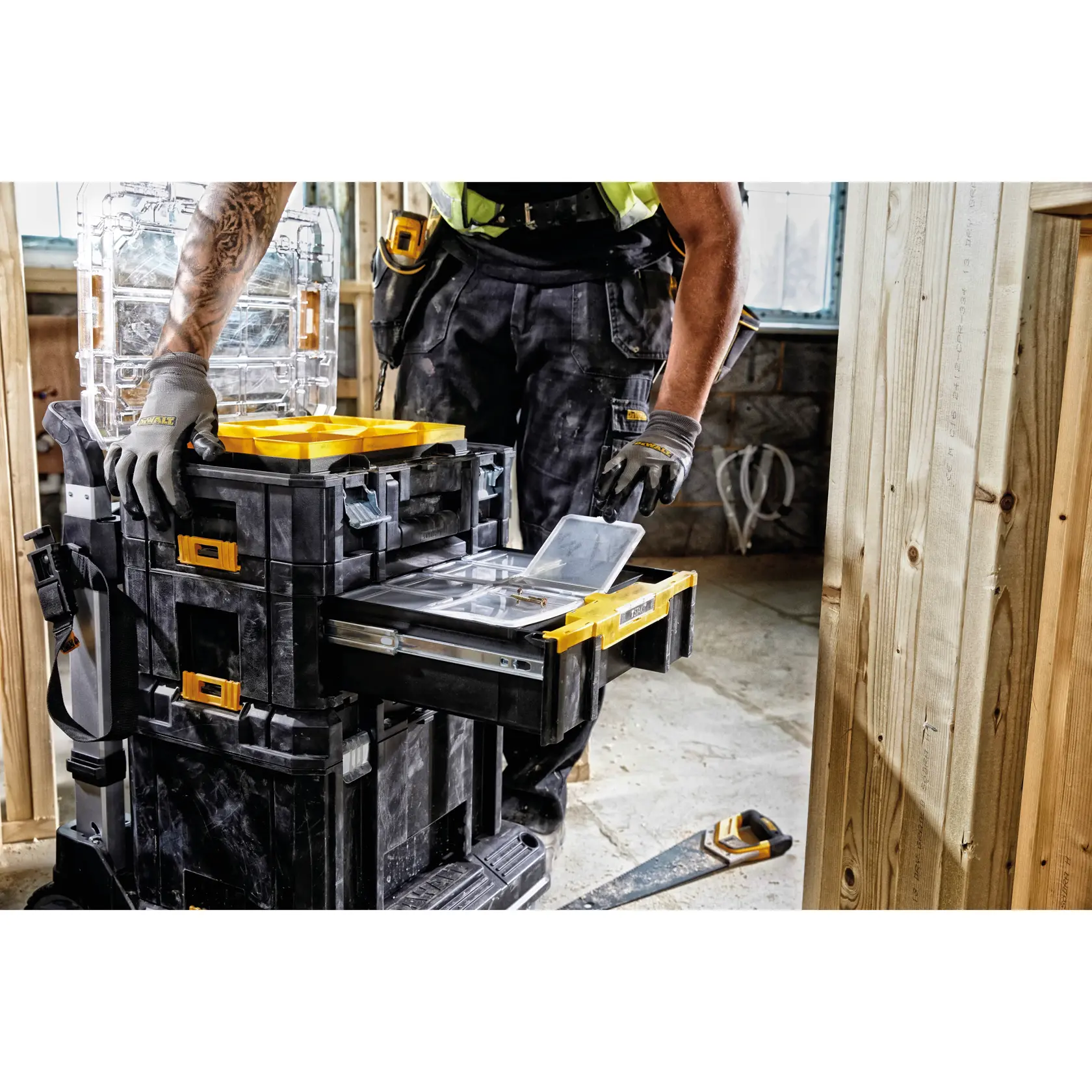 TSTAK® koffer III met diepe lade