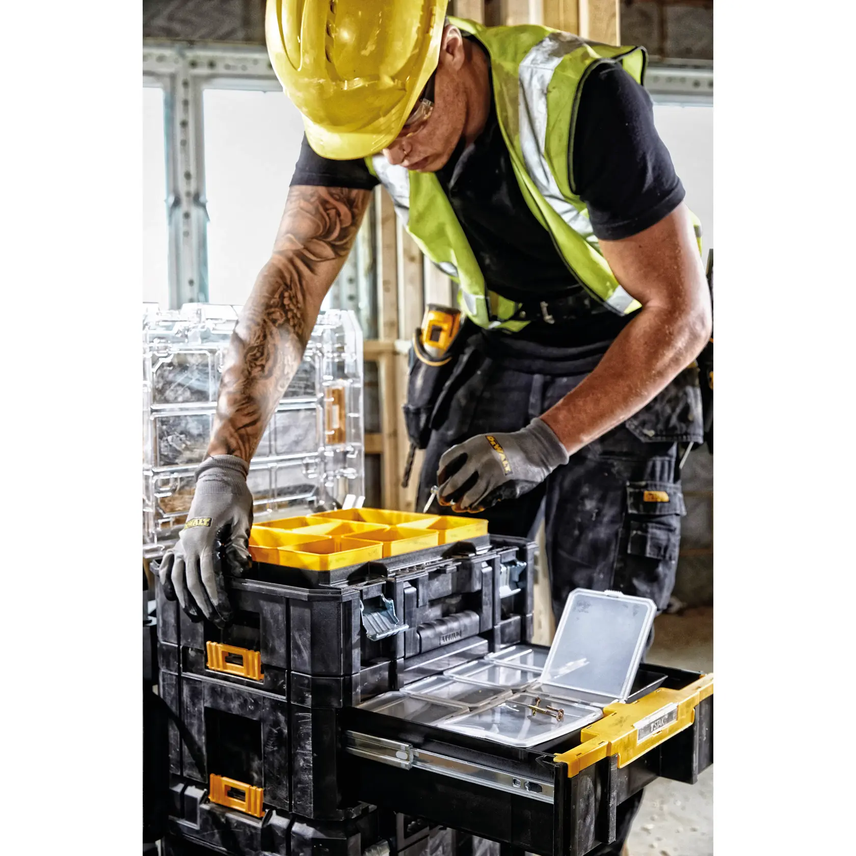 TSTAK® koffer III met diepe lade