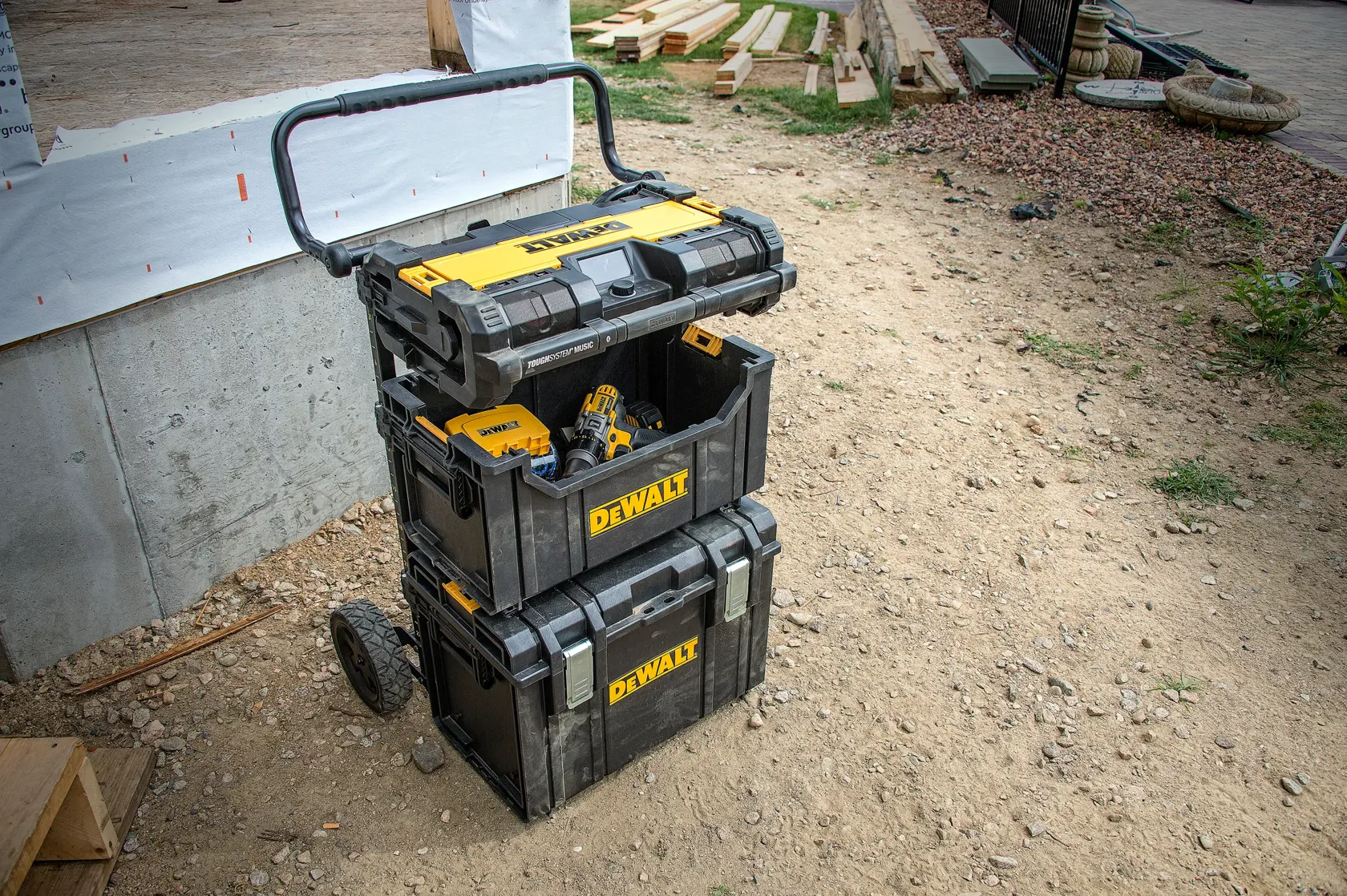 ToughSystem Radio + XR lader