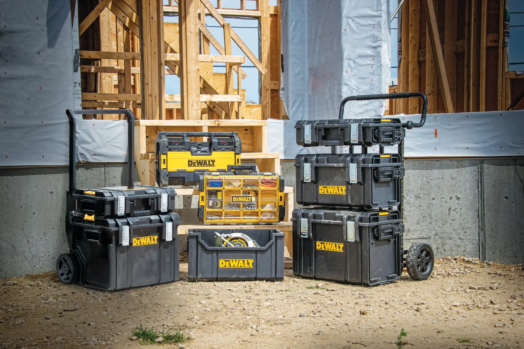 ToughSystem Radio + XR lader