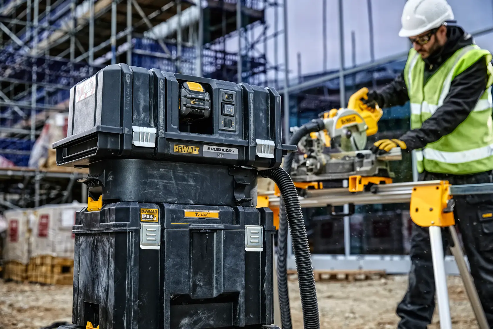 TSTAK® IP54 Gereedschapskoffer met korte hendel